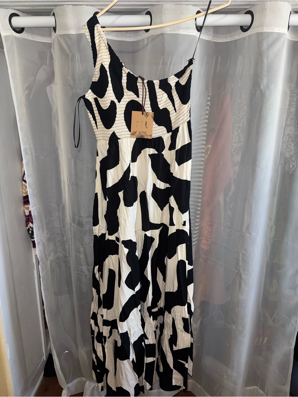 Abel the Label Maxi Dress with Smocked Bodice